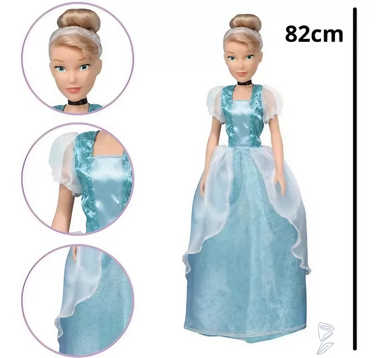 Boneca Ariel - My Size 82 cm - Disney Princesas - Novabrink