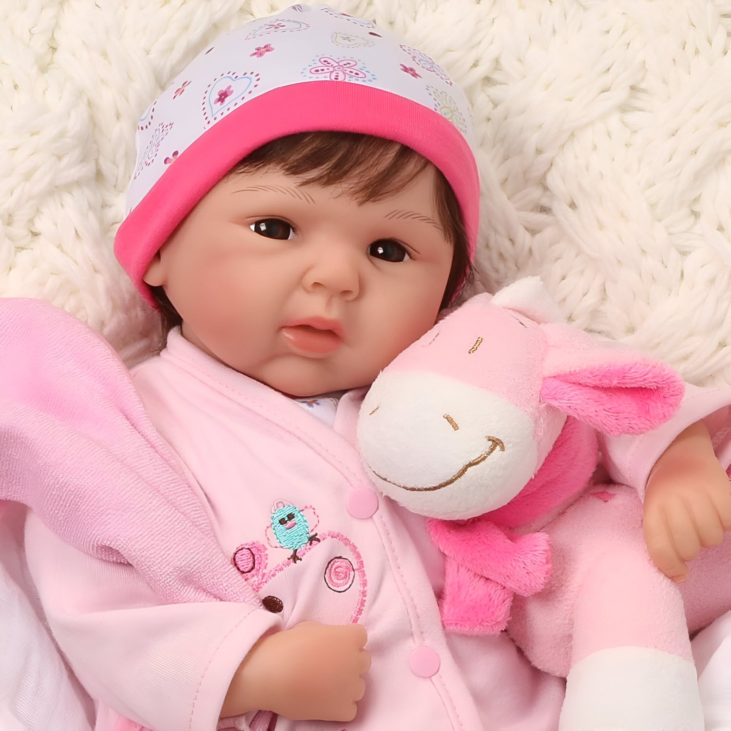 Boneca Realista Reborn Baby Doll 53cm Tall Dreams Ensemble Boneca Realista Reborn Baby Doll 53cm Tall Dreams Ensemble
