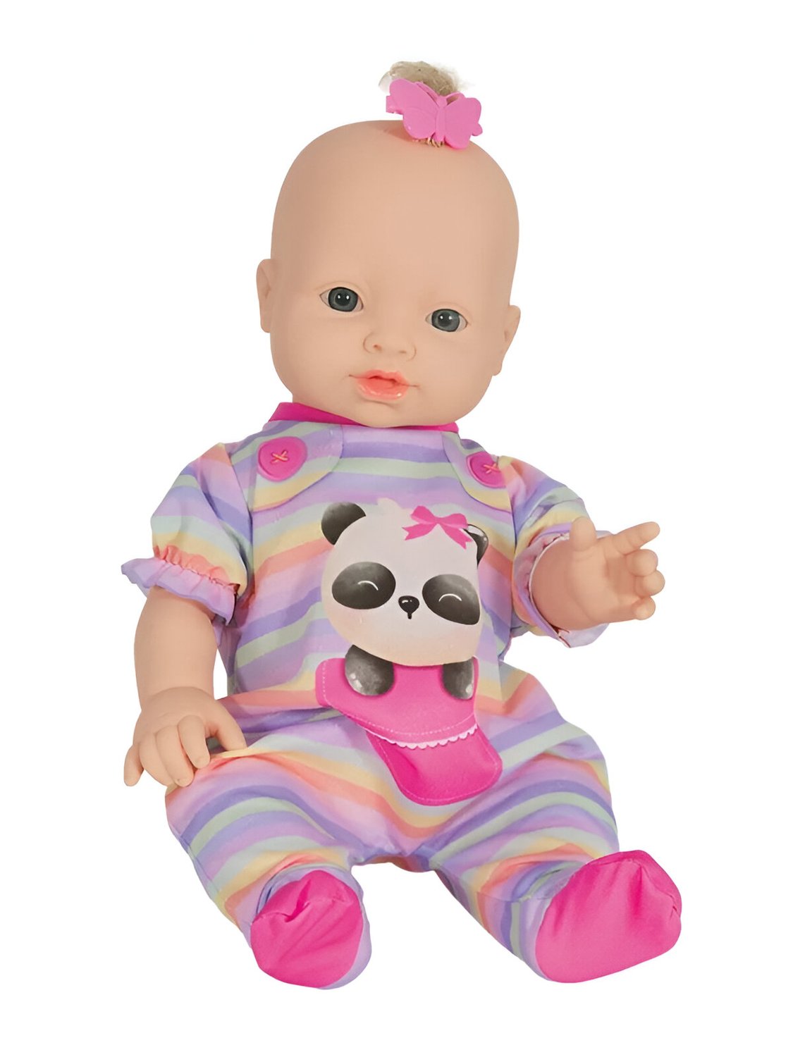 Boneca Zitinha Bebê Com Mamadeira New Doll Boneca Zitinha Bebê Com Mamadeira New Doll
