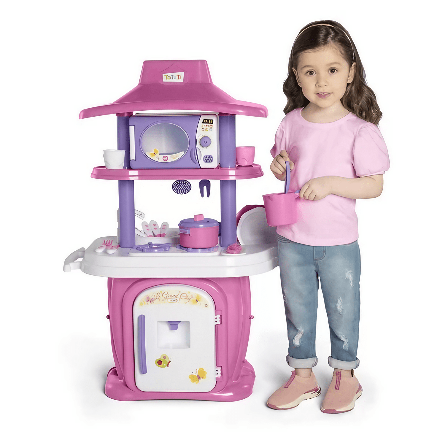 Cozinha Infantil Completa Le Grand Chef Calesita - Festa Prática Brinquedos