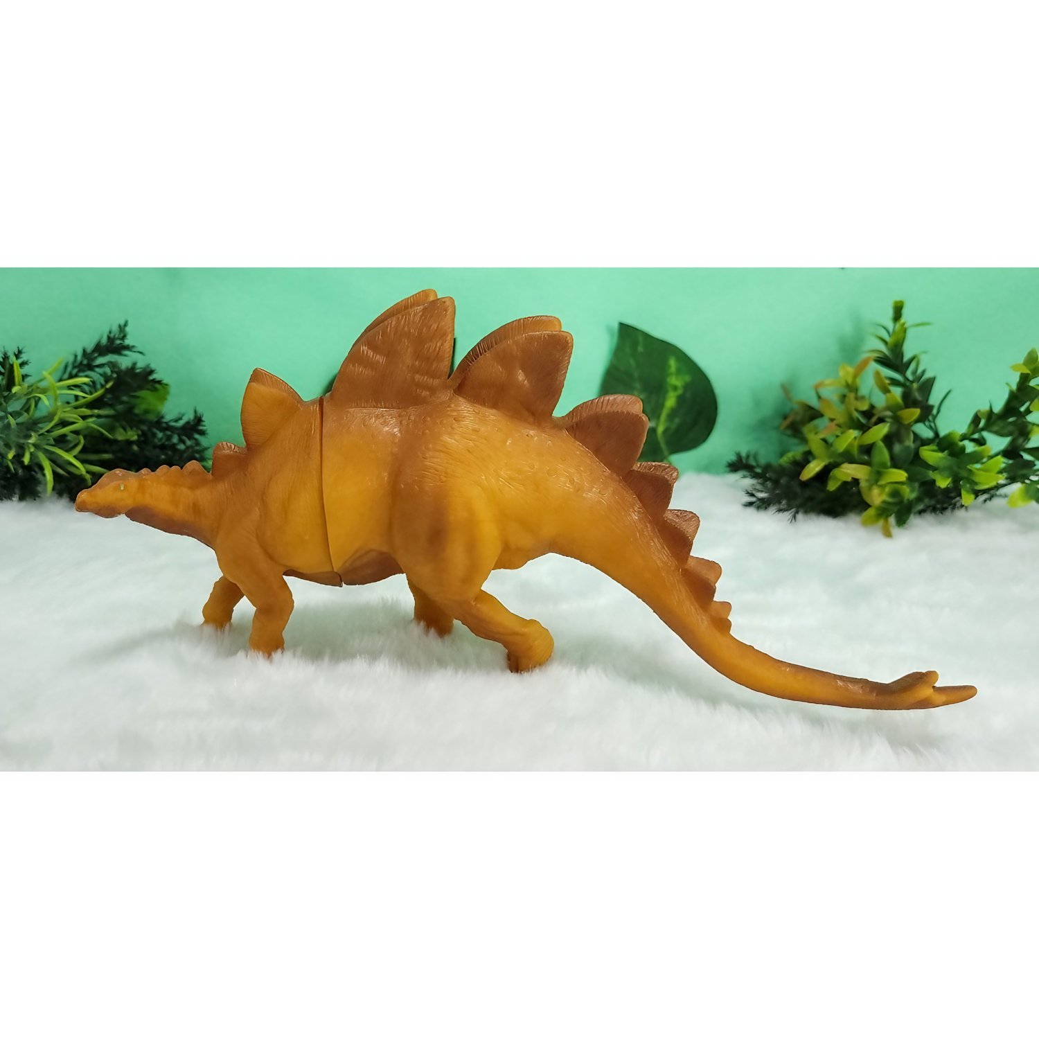 Dinossauro Estegossauro Laranja Cometa Dinossauro Estegossauro Laranja Cometa