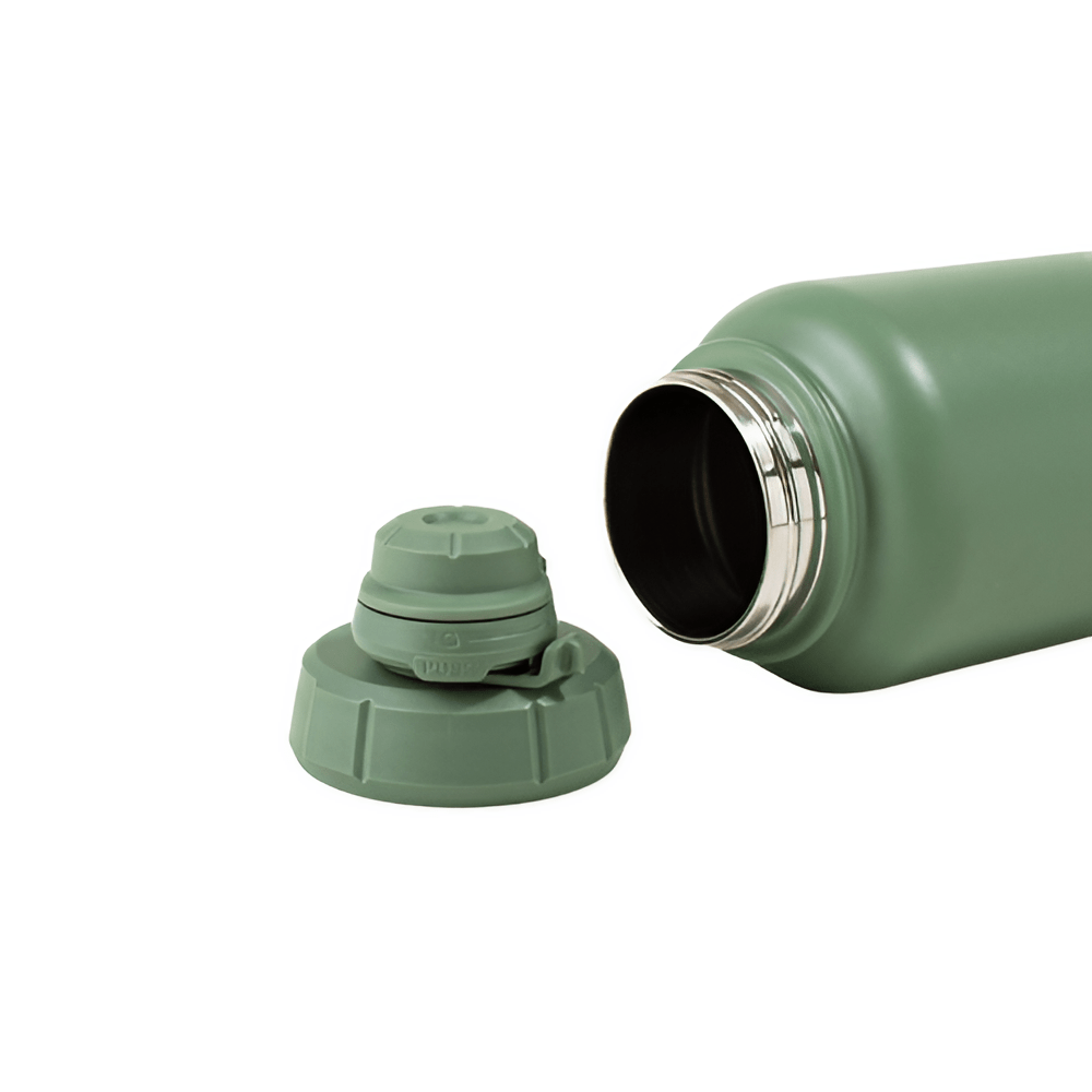 Garrafa Térmica 1,2L Easy Open Verde Sálvia Büp One Garrafa Térmica 1,2L Easy Open Verde Sálvia Büp One