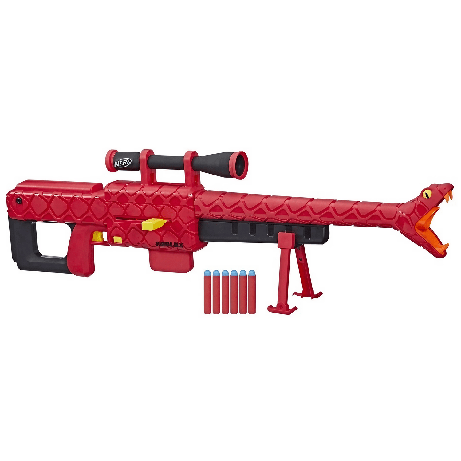 Lançador de Dardos Nerf Roblox Zombie Attack Viper Strike Hasbro - Festa  Prática Brinquedos