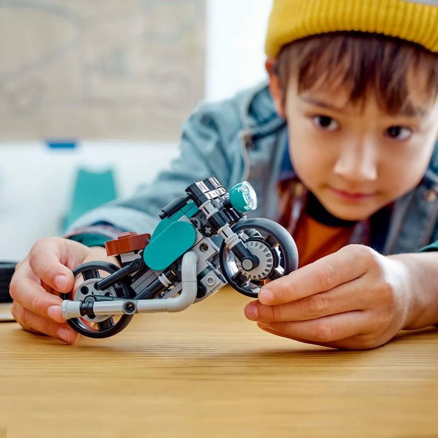 Lego Creator 3 em 1 Motocicleta Vintage 128 Peças