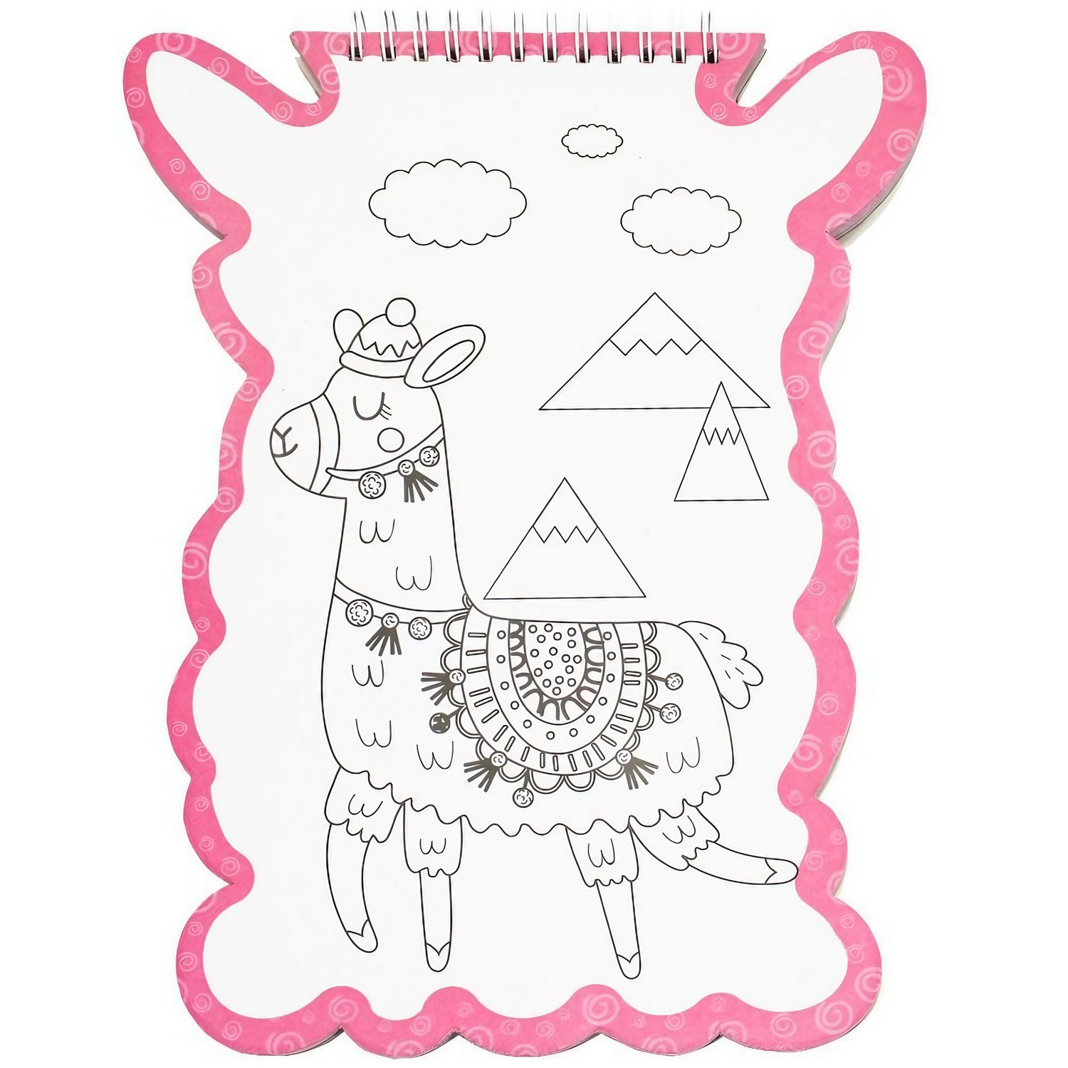 Livro Colorir É Divertido! Adorável Lhama