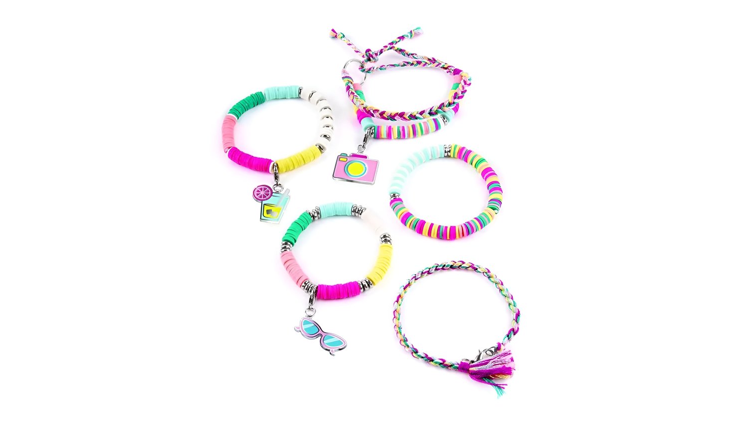 Make It Real Kit Pulseiras Colorful Multikids Make It Real Kit Pulseiras Colorful Multikids