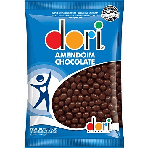 Amendoim Confeitado Chocolate 500g Dori