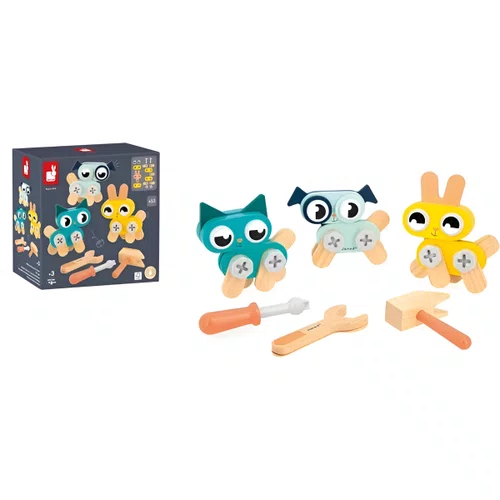 Animais Para Construir Brico Kids Janod Animais Para Construir Brico Kids Janod