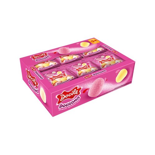 Bala de Goma Docigoma Gurt C/24 Unidades 432g Docile Bala de Goma Docigoma Gurt C/24 Unidades 432g Docile