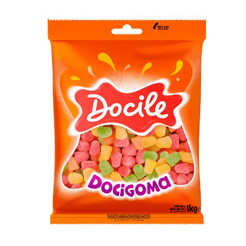 Bala De Goma Docigoma Sortida 1kg Docile Bala De Goma Docigoma Sortida 1kg Docile