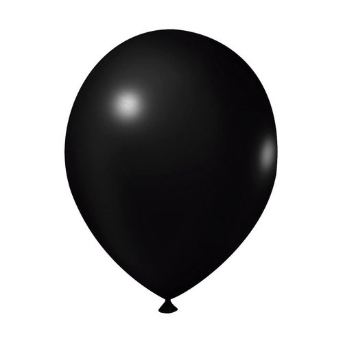 Balões Joy 11" 28cm Preto C/50 Unidades