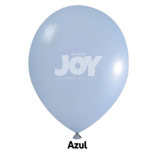 Balões Joy Big 60cm Azul Candy C/1 Unidade