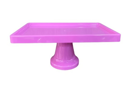 Boleira Retangular Rosa Claro 30x18cm Boleira Retangular Rosa Claro 30x18cm