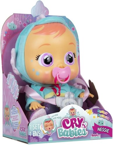 Boneca Cry Babies Nessie Fantasy Multikids