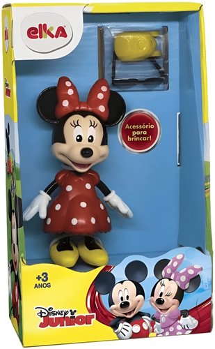 Boneca Minnie Com Acessórios 12cm Elka