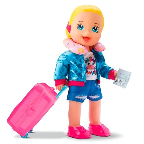Boneca My Little Collection Vamos Viajar Divertoys Boneca My Little Collection Vamos Viajar Divertoys