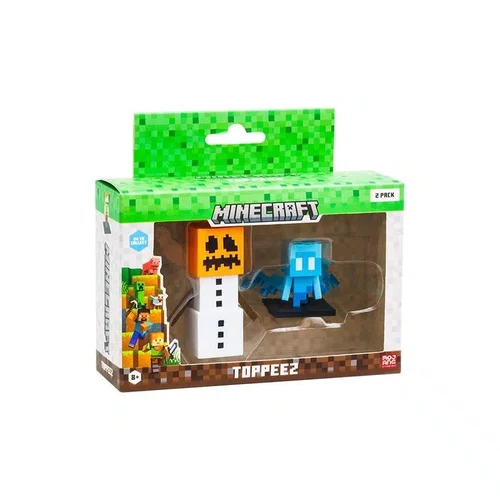 Boneco Minecraft Figure Gollem de  Neve e Allay