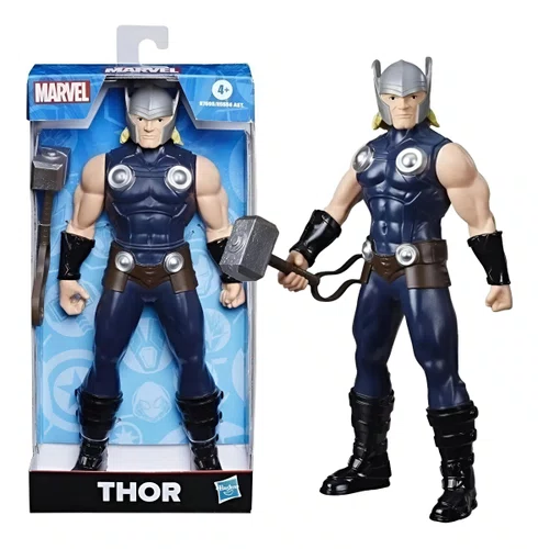 Boneco Thor Com Martelo Marvel 25cm Hasbro