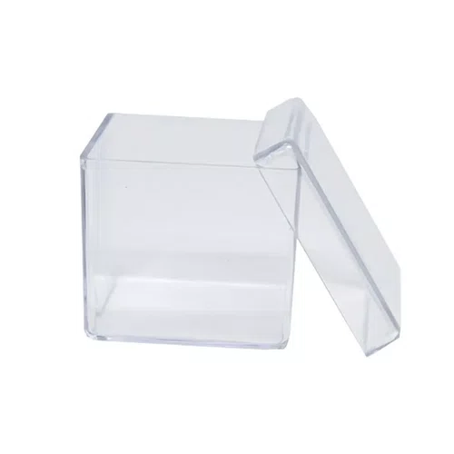 Caixa Acrílica Cristal 5x5 C/10 Unidades Mirandinha