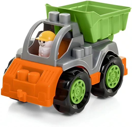Caminhão Caçamba Rodadinhos Block Truck Sortido Calesita