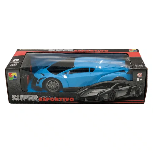 Carro De Controle Remoto Super Esportivo Azul