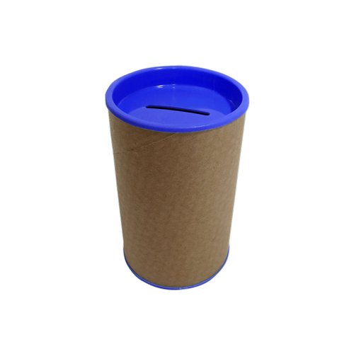 Cofrinho de Papel Azul Royal C/6 Unidades Massari