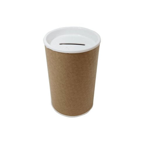 Cofrinho de Papel Branco C/6 Unidades Massari