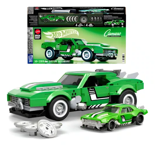 Conjunto De Montagem Hot Wheels Camaro '68 Speed Custom