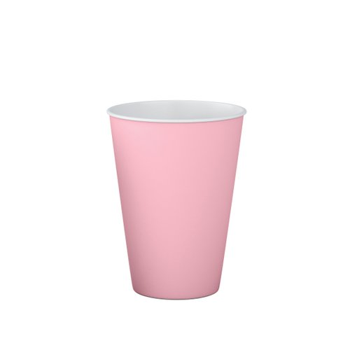 Copo De Papel Rosa Bebê 250ml C/8 Unidades Make+