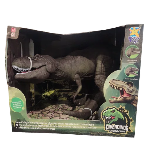 Dinossauro T-Rex Diverdinos Gigante Diver Toys