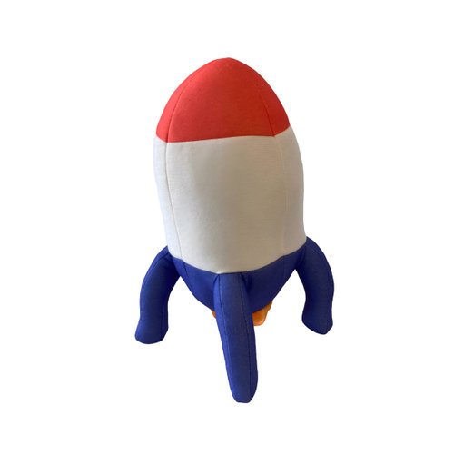 Foguete de Pelúcia Almofada Divertida Brumar