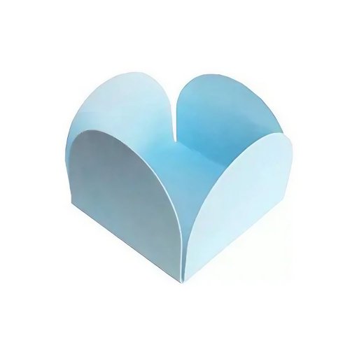 Forminha 4 Pétalas Azul Claro C/50 Unidades NC Toys