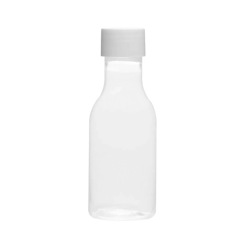 Garrafinha 50ml de Tampa Branca C/10 Unidades Mirandinha