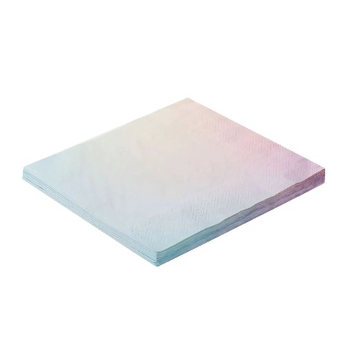 Guardanapo De Papel Degradê Azul e Rosa C/20 Unidades Silver Festas