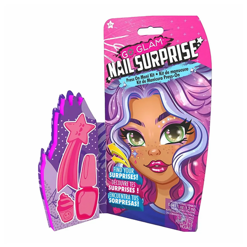 Kit de Unhas Nail Surprise Go Glam Sunny