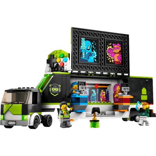 Lego City Caminhão de Torneio de Videogame 344 Peças