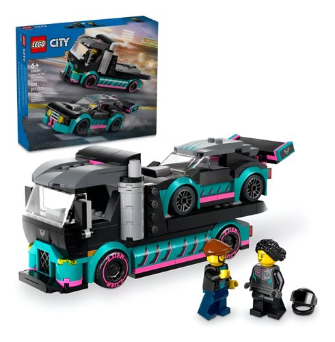 Lego City Carro de Corrida e Caminhão Cegonha 328 Peças