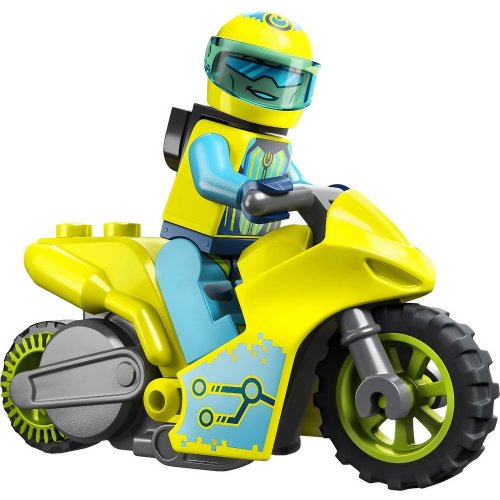 Lego City Stuntz Moto Acrobática Cibernética 13 Peças