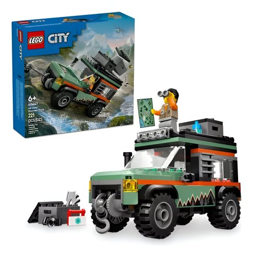 Lego City Utilitário Off-Road 4x4 221 Peças