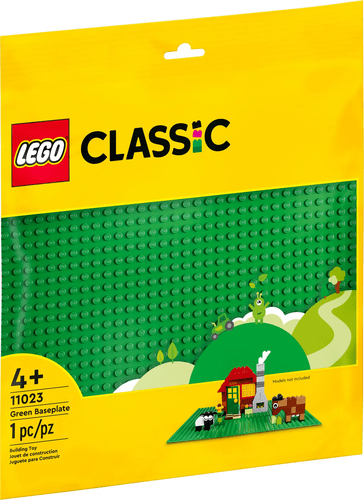 Lego Classic Base De Construção Placa Verde