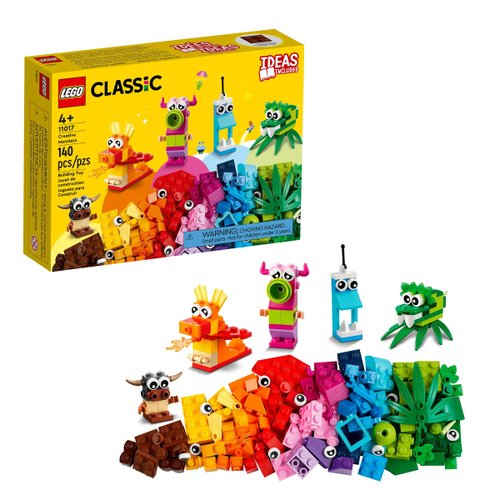Lego Classic Monstros Criativos 140 Peças