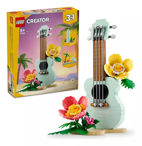 Lego Creator 3 em 1 Ukulele Tropical 387 Peças