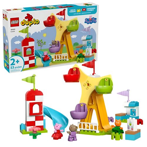 Lego Duplo Peppa Pig Parque De Diversões 53 Peças