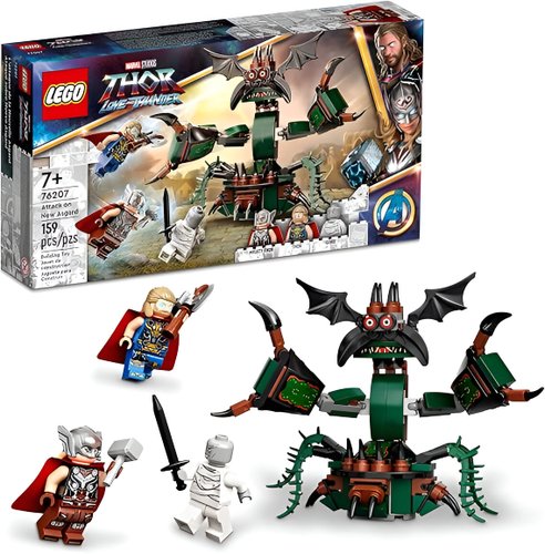 Lego Marvel Ataque em Nova Asgard 159 Peças