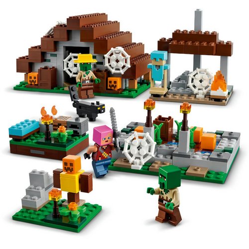 Lego Minecraft A Aldeia Abandonada 422 Peças