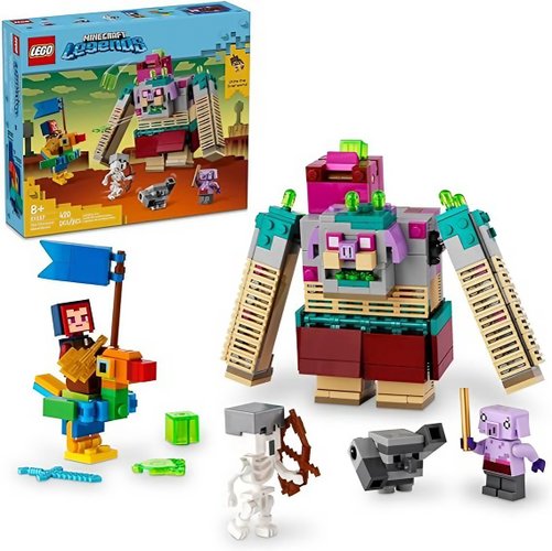 Lego Minecraft O Duelo Com O Devorador 420 Peças