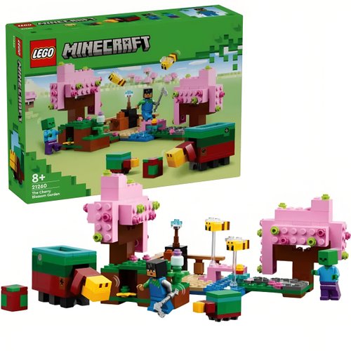 Lego Minecraft O Jardim Em Flor De Cerejeira 304 Peças