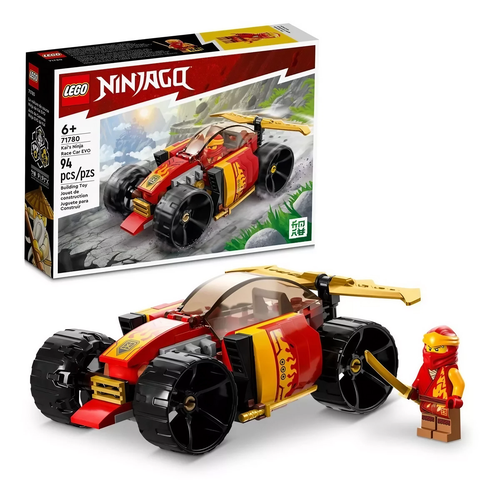 Lego Ninjago Carro De Corrida Ninja Evo Do Kai 94 Peças
