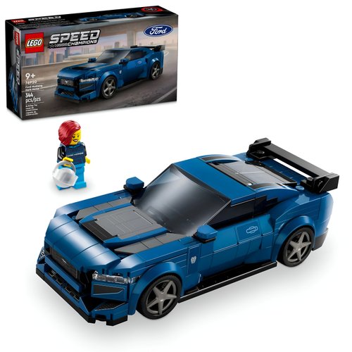 Lego Speed Champions Ford Mustang Dark Horse 344 Peças