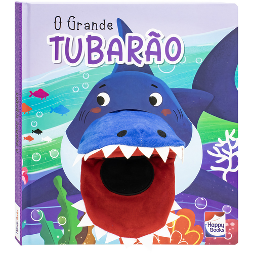 Livro Aventuras Com Fantoches O Grande Tubarão